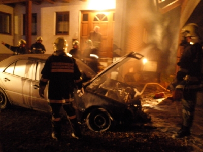Garagenbrand in Englfing 15.12.2011